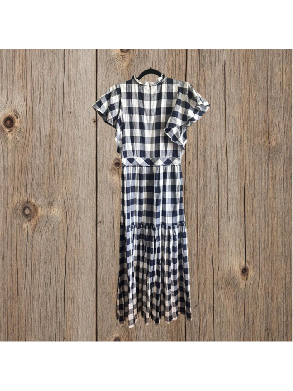 Women's Express x Ladygang Gingham Midi Dress, Size 8